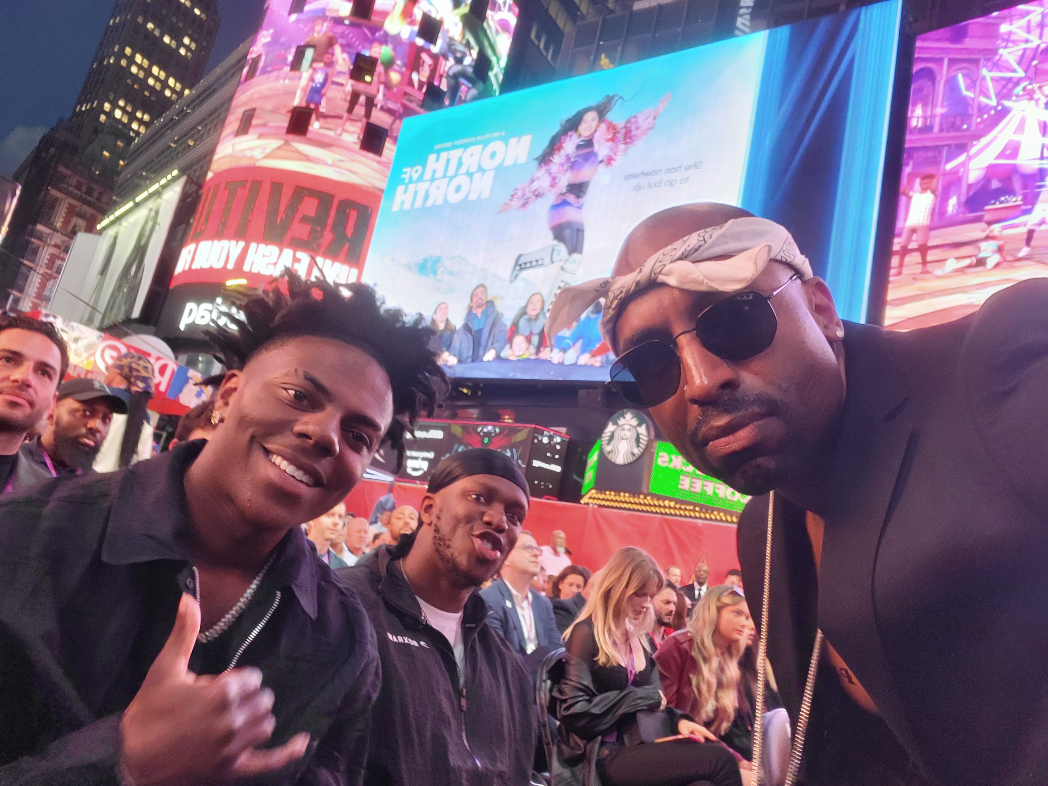 Josh Harraway as Tupac with iShowSpeed